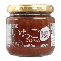 ムソー 国産いちごのジャム 200g