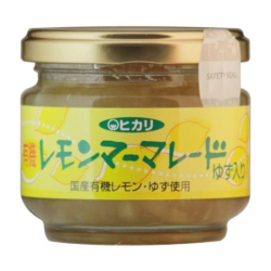 ヒカリ 有機レモンマーマレードゆず入り 115g