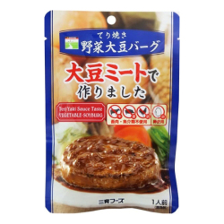 三育 てり焼き野菜大豆バーグ 100g