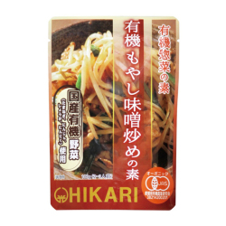ヒカリ 有機もやし味噌炒めの素 100g