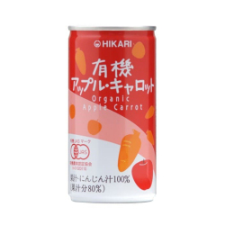 ヒカリ 有機アップル・キャロット 190g