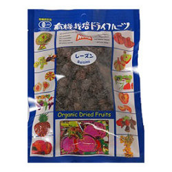 「NOVA ノヴァ 有機栽培ドライフルーツ」有機レーズン 120g