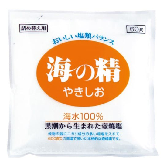 海の精 やきしお〈詰替用〉 60g