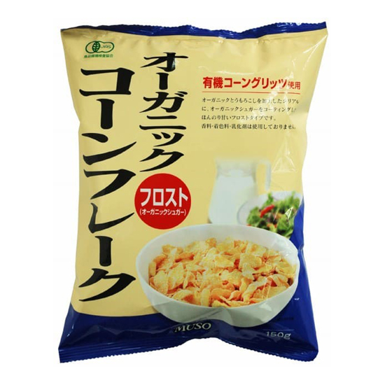 ムソー オーガニックコーンフレーク・フロスト 150g