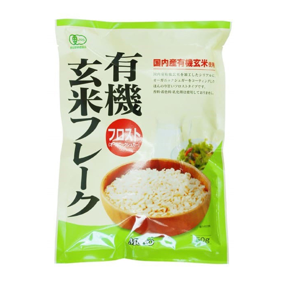 ムソー 有機玄米フレーク・フロスト 150g