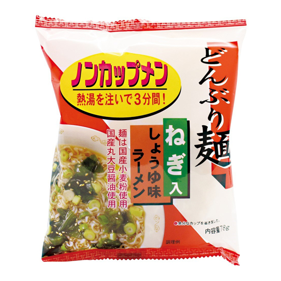 トーエー どんぶり麺・しょうゆ味ラーメン 78g