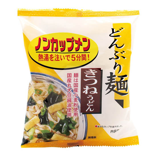トーエー どんぶり麺・きつねうどん 77.3g