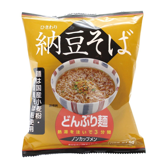 トーエー どんぶり麺・納豆そば 81.5g