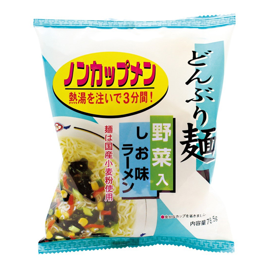 トーエー どんぶり麺・しお味ラーメン 78.5g