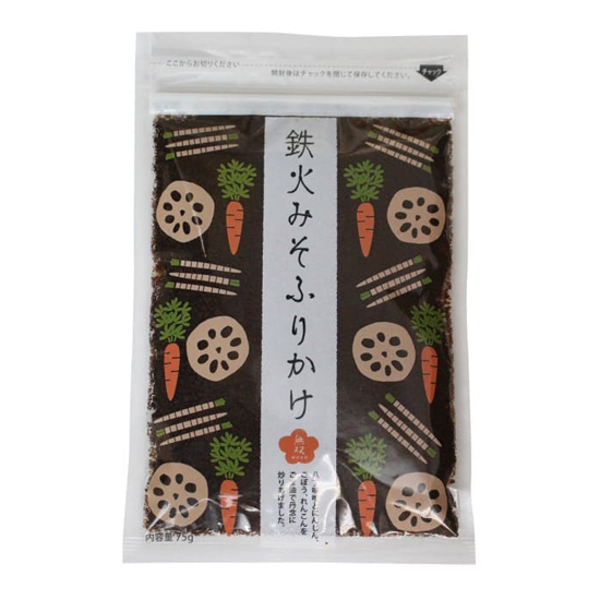 無双本舗 鉄火みそふりかけ〈袋〉 75g