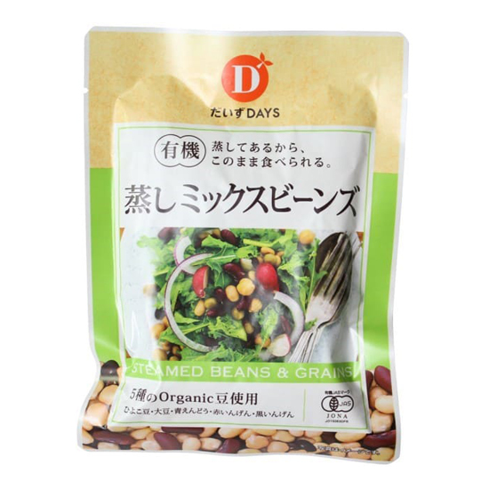 だいずデイズ 有機蒸しミックスビーンズ 85g