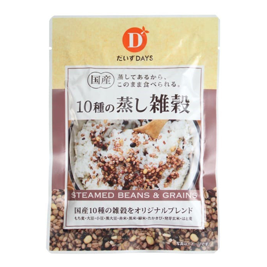 だいずデイズ 国産10種の蒸し雑穀 70g