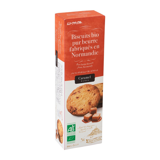 むそう バタービスケット・キャラメル 4枚×3