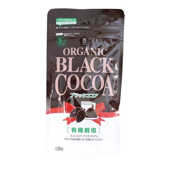 ムソー オーガニックブラックココア 120g