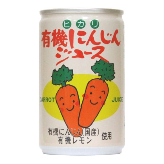 ヒカリ 有機にんじんジュース 160g