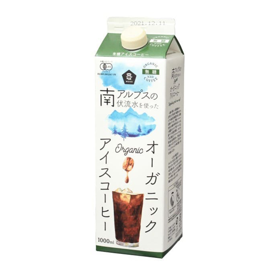 ムソー オーガニックアイスコーヒー・無糖 1000ml