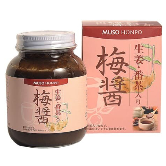 無双本舗 生姜・番茶入り梅醤 250g