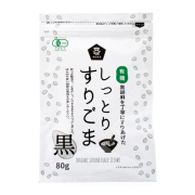 ムソー 有機しっとりすりごま・黒 80g