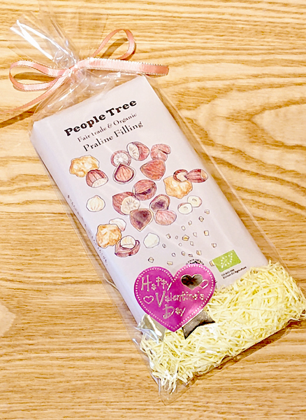 バレンタイン用ラッピング
