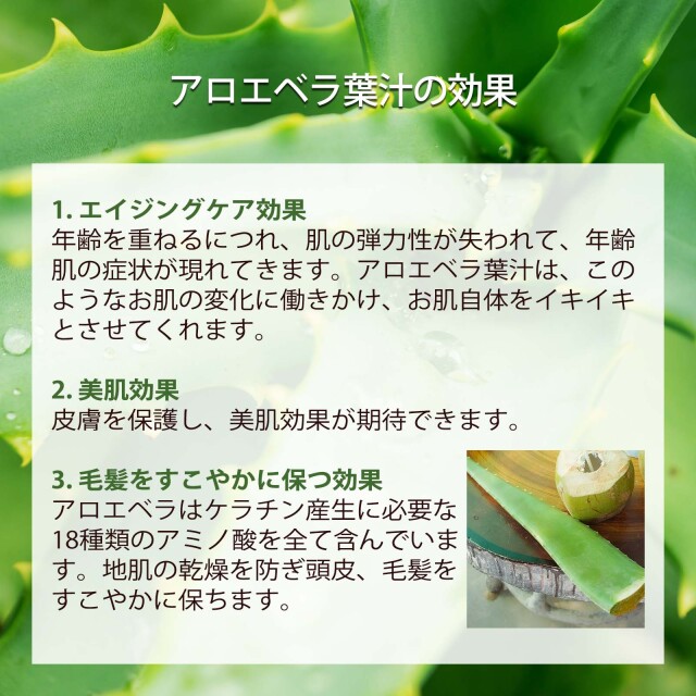 アロエベラ葉汁