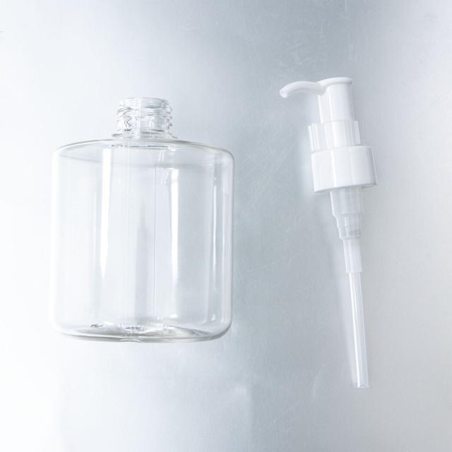 ポンプ容器 透明 300ml