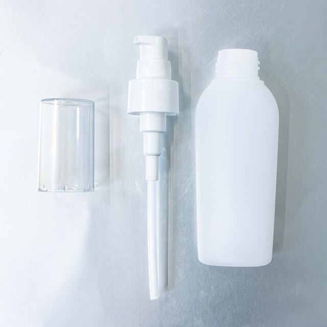 フロスト調ポンプボトル 80ml