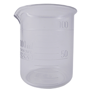 プラスチック ビーカー 100mL 耐熱樹脂