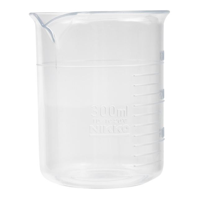 プラスチック ビーカー 耐熱 樹脂 300mL
