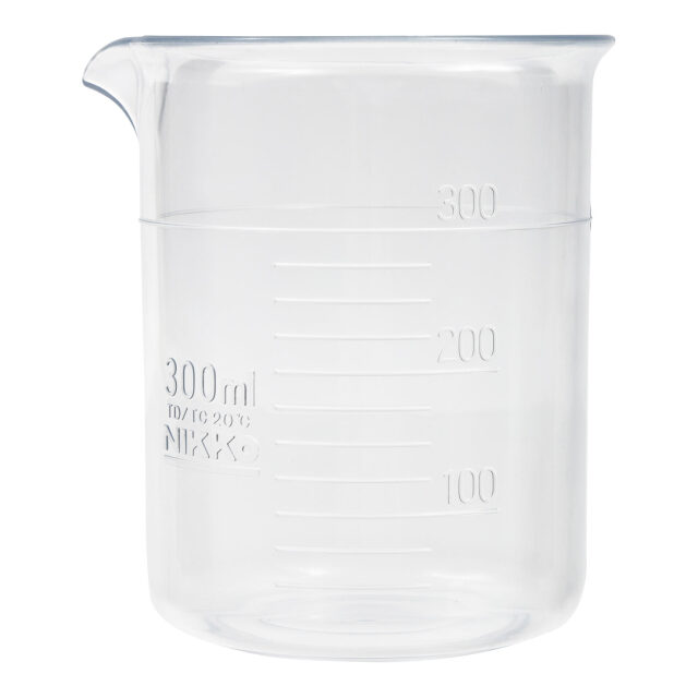 プラスチック ビーカー 耐熱 樹脂 300mL