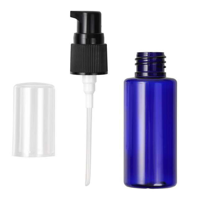 PETボトル ポンプ コバルトブルー 青 50ml