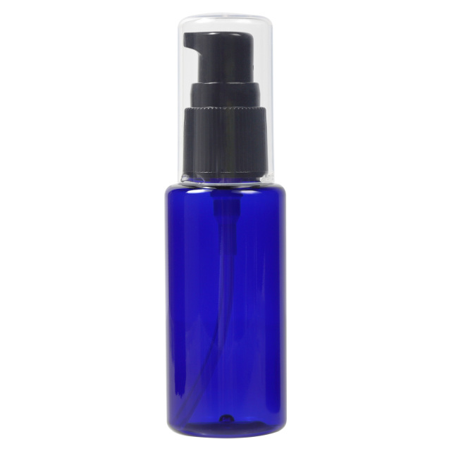 PETボトル ポンプ コバルトブルー 青 50ml