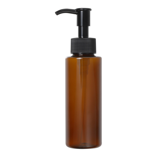 PETボトル ポンプ （茶） 100mL
