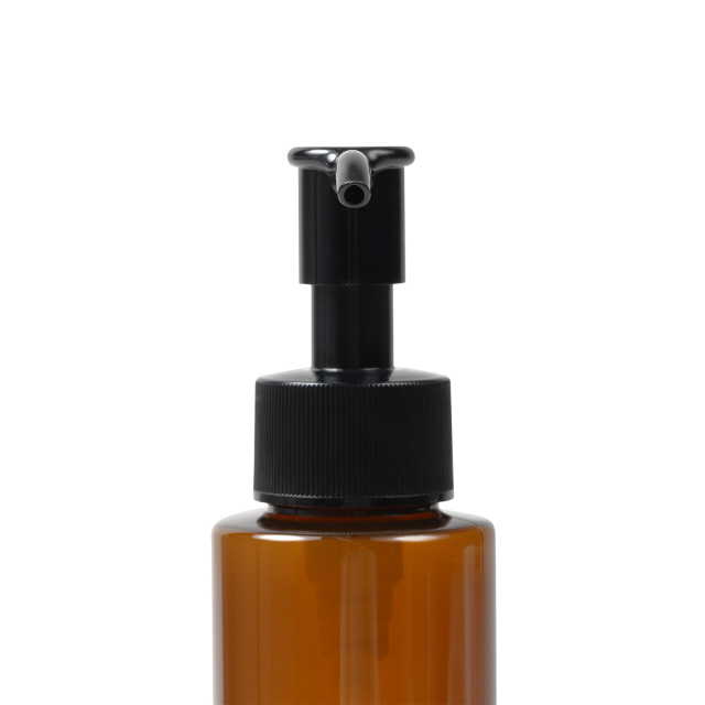 PETボトル ポンプ （茶） 100mL