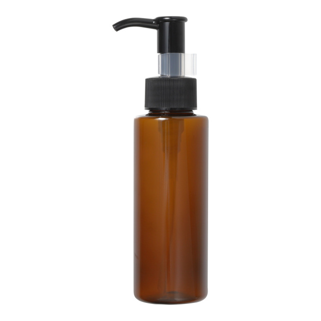 PETボトル ポンプ （茶） 100mL
