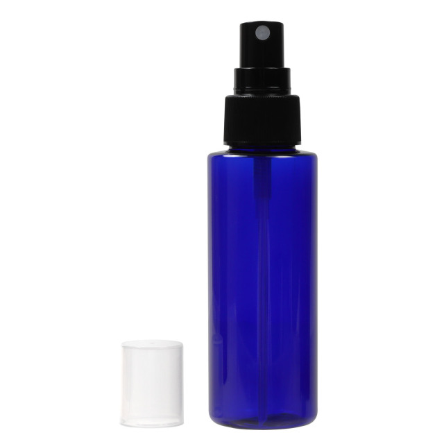 PETボトル スプレー コバルトブルー (青) 100mL 1本 自然化粧品研究所