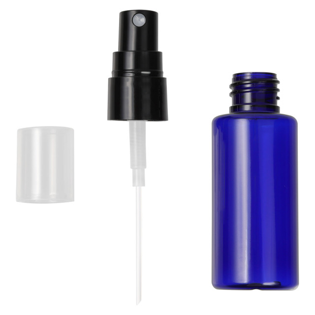 PETボトル スプレー コバルトブルー (青) 50mL 1本 自然化粧品研究所