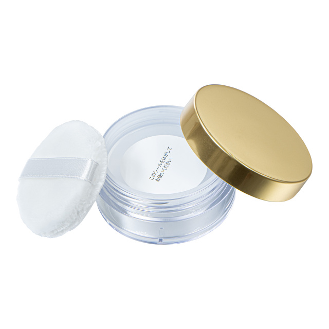 パウダー容器 金キャップ