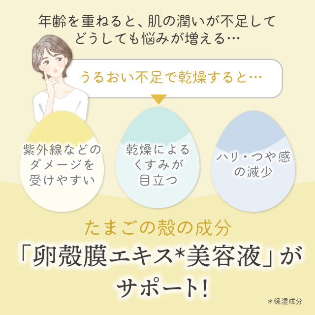 卵殻膜エキス美容液