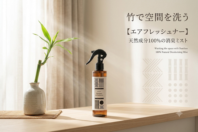 竹のエアフレッシュナー