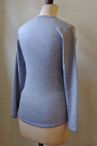 Joha150_リブウール長袖_Back