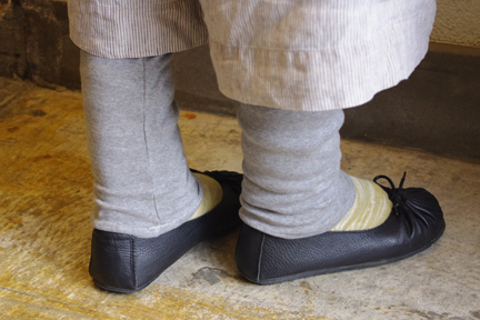 オーガニックコットン 長めレギンス 重ね履き用10分丈 国内縫製 Ecrus エクリュ メール便１点まで可