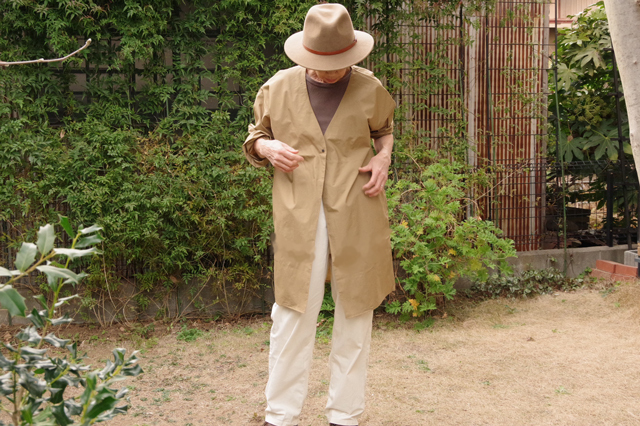 MUYA 季節を問わず羽織れる【リバリーコート】Tシャツにもニットにも 2108