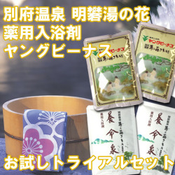 お試し別府明礬湯の花入浴剤トライアル
