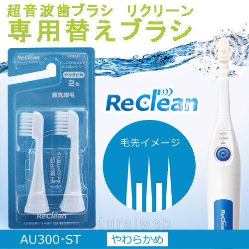 リクリーン 用替えブラシ 超音波歯ブラシ