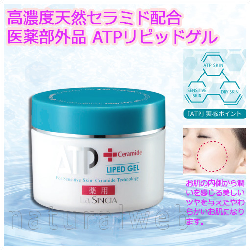 【特価】新処方薬用 【セラミドクリーム】 ATPリピッドゲル『200g徳用ボトル』送料無料