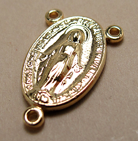 アクセサリーゴールドフィルド・チャーム（ロザリオ・センタ－メダイ
