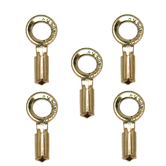 ゴールドフィルド・エンドパーツ/エンドキャップ・カツラ（内径0.45mm）「14kgf」（1.42g入/約50個相当）