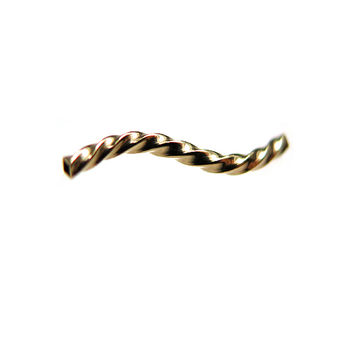14kgf（ゴールドフィルド）・Sチューブ（ツイスト）（1.5mm×20mm）（5個）