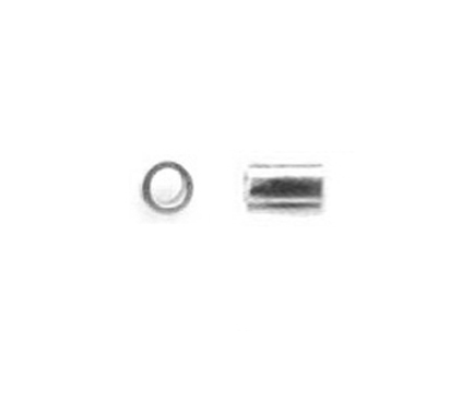 スターリングシルバー925/つぶし玉（かしめ玉）【2mm×2mm】の卸売り