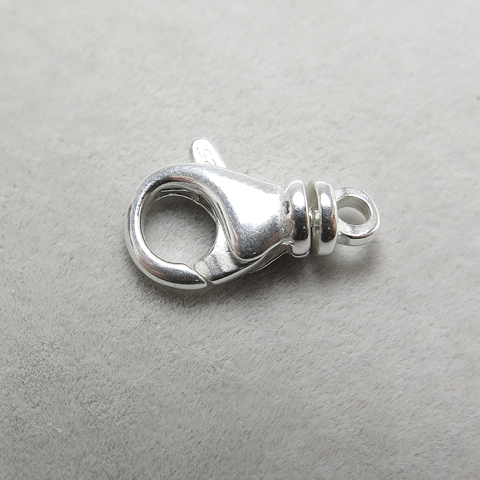 シルバー925/スイベルクラスプ（6×13mm）「sv925」（1個）